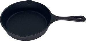 9 Inch Cast Iron Skillet Choice Black Small Seasoned Personal Frying Pan Mini